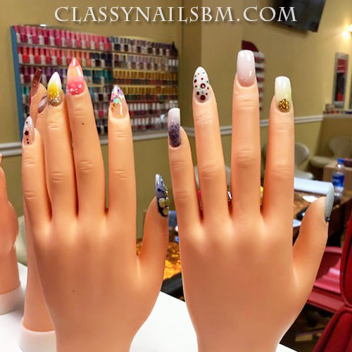 Classy Nails 725 Kirkwood Mall Suite 345 7017518888